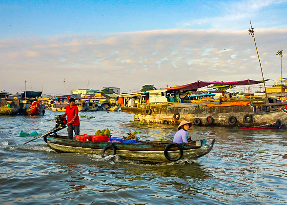 Cai Rang Floating Market