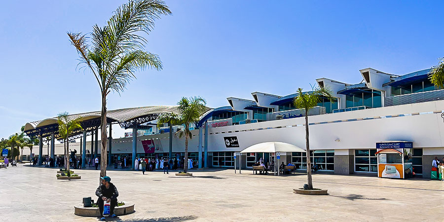 Casablanca Airport in Morocco