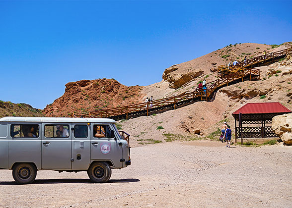 Charyn Canyon in June Days