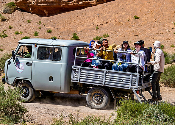 Charyn Canyon in October