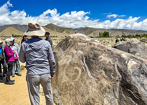Visit Cholpon Ata,  the open-air Museum of Petroglyphs