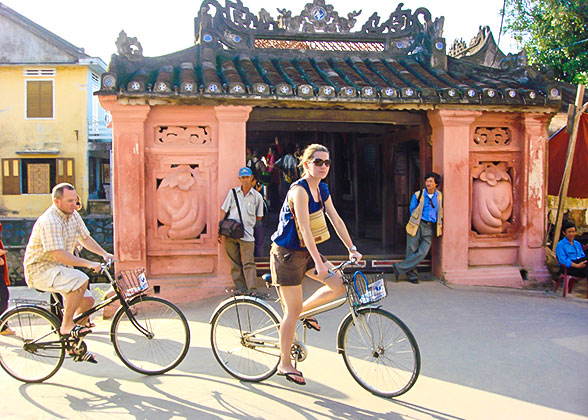 Cycling in the Ancient Town