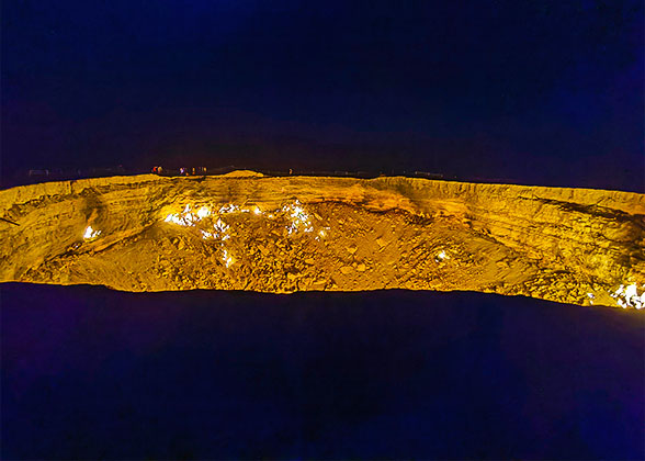 Darvaza Gas Crater, Darvaza