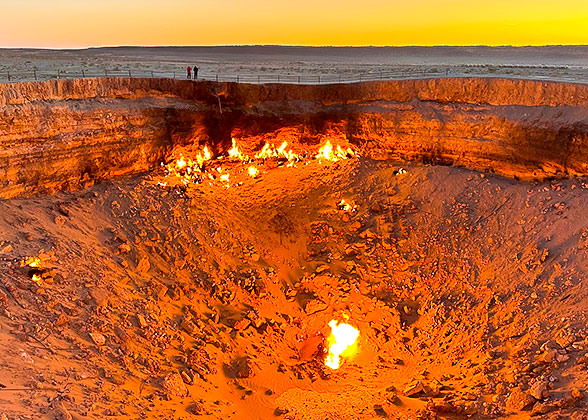 Darvaza Gas Crater