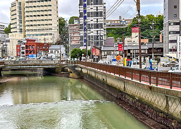 Dejimamachi after Rain shower