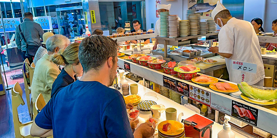 Taste Sushi at Local Restaurant