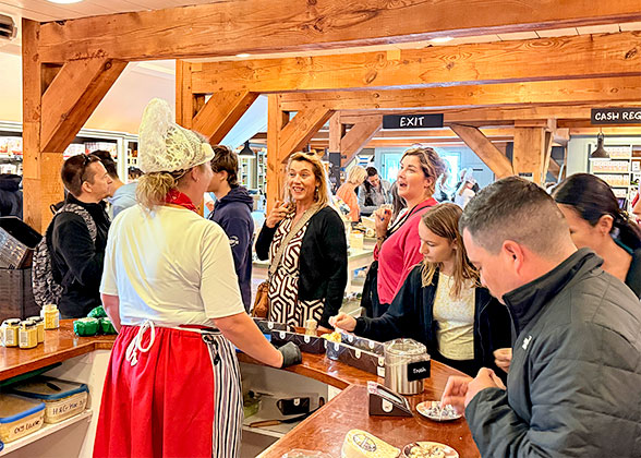 Visit the Famers Cheese Store