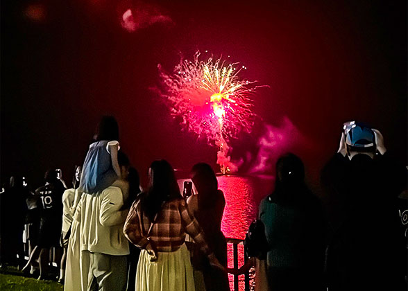 Fireworks Show in Tokyo