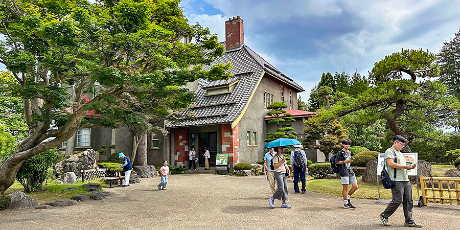 Lush Plants in Fujita Memorial Garden