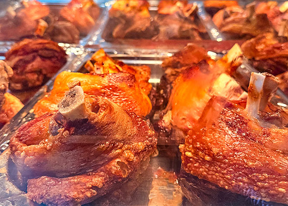 The Crispy German Pork Knuckle