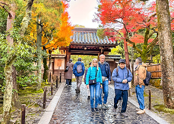 Entrance of the Ginkaku-ji Temple