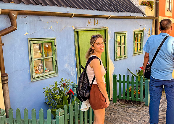 Visit the Golden Lane in Prague