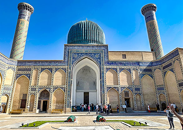 Gur-e Amir Mausoleum in Samarkand