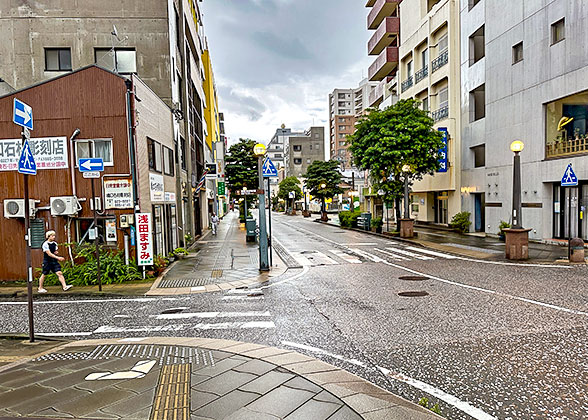 Rainy Scene in August