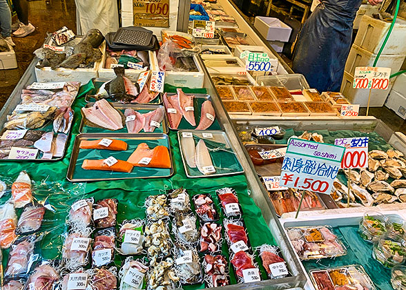 Seafood in Harvest Bazaar