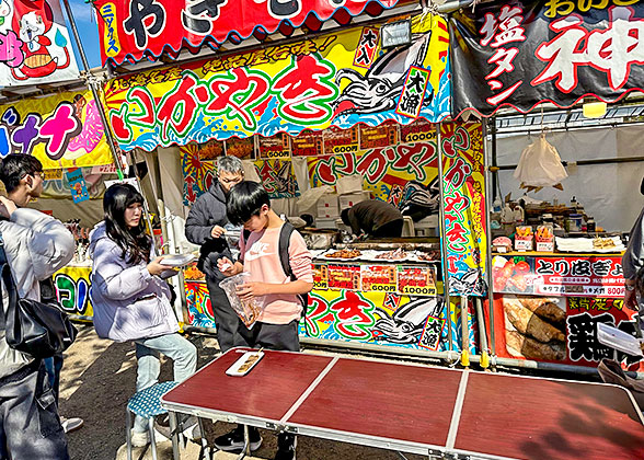 Toka Ebisu's Food Stalls