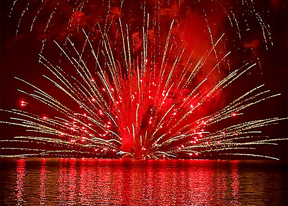 Beautiful Firework Display