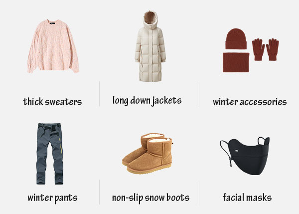 Hakodate January Clothes