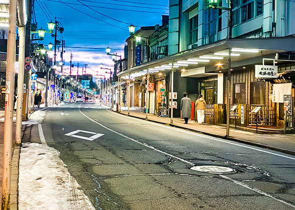 Winter Street View