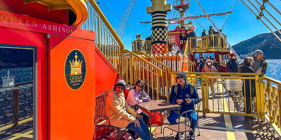 Hakone Pirate Ship Deck