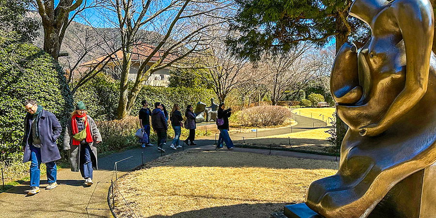 Open Air Museum in Spring