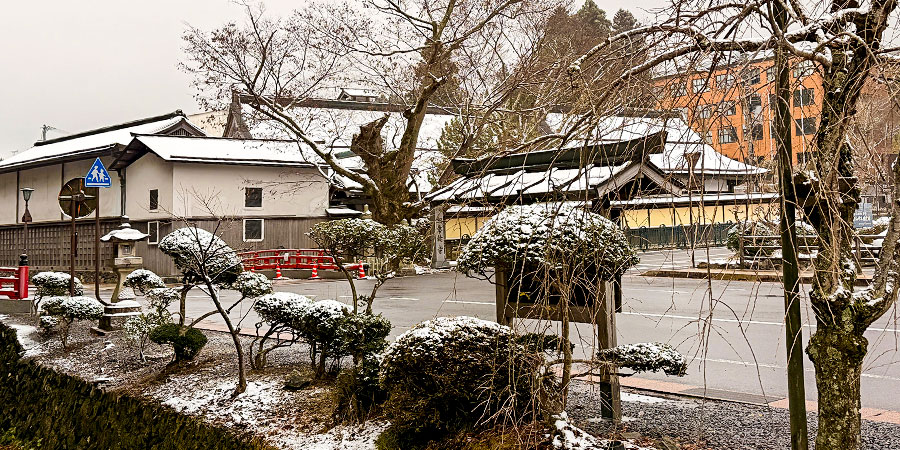 Hirosaki in December