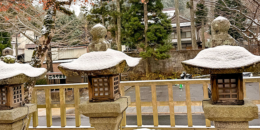 Hirosaki in Snowy February
