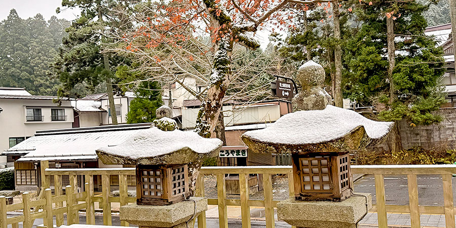 Snowy Weather of Hirosaki