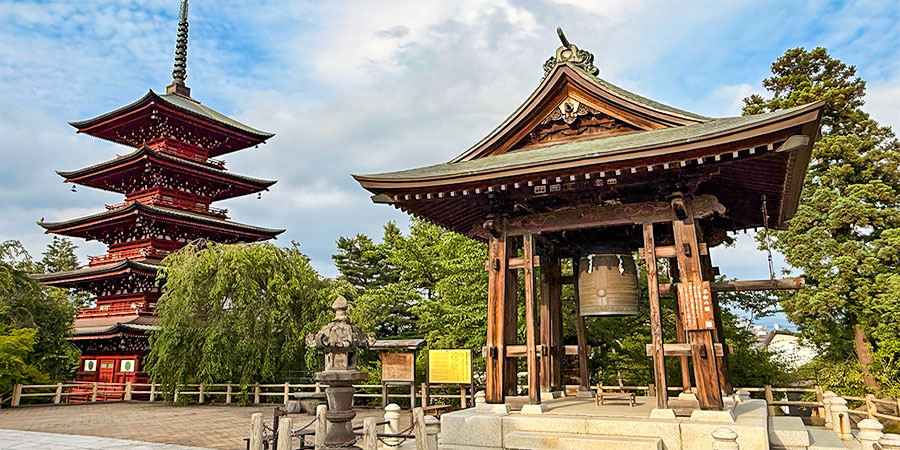 Saishoin Temple Five-Story Pagoda