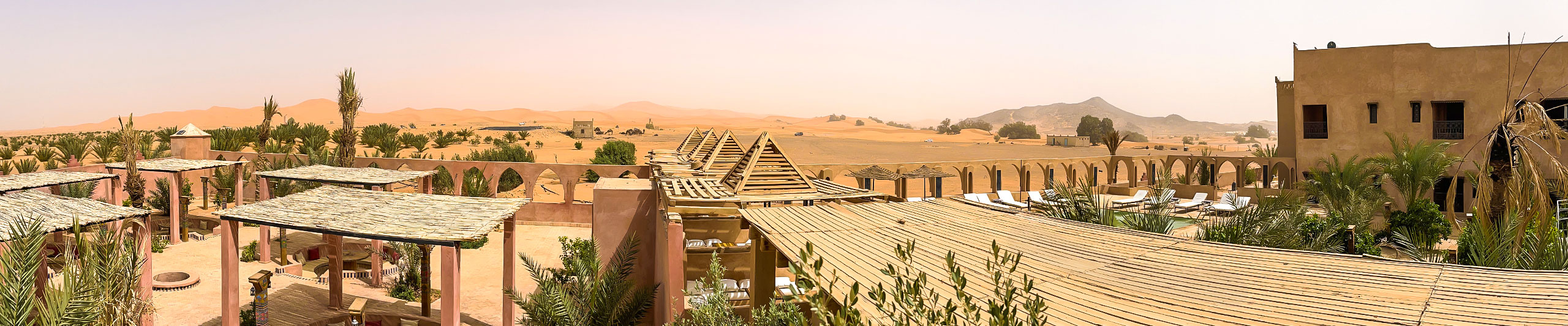 A Hotel in Sahara Desert, Merzouga, Morocco