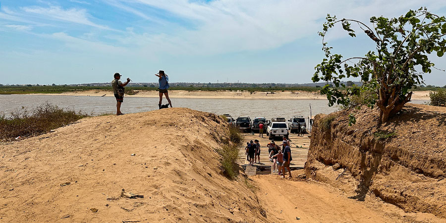 Dusty Road of Ifaty in Dry May