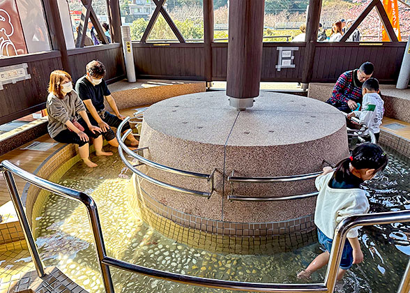 Indoor hot spring