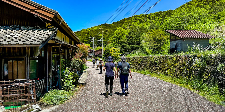 Hiking in Japan in April