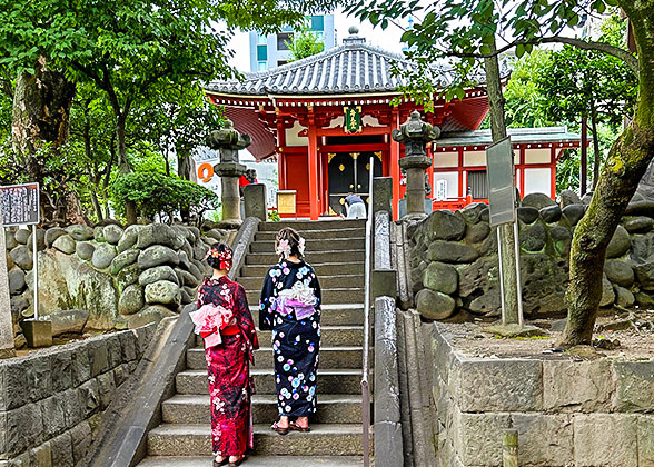A Local Shrine in Japan
