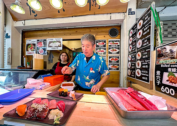 Taste Authentic Sushi in Japan