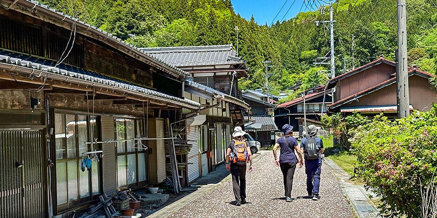 Hiking in Comfortable Sunny October