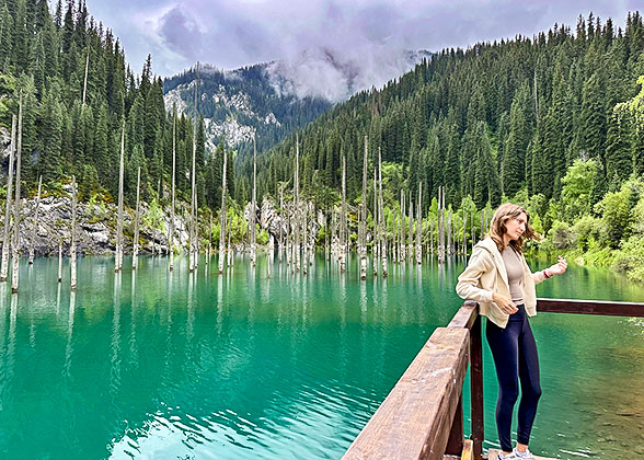 Kaindy Lake