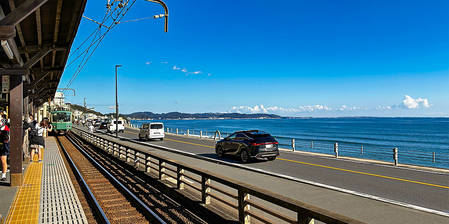 Coastal Road in Kamakura