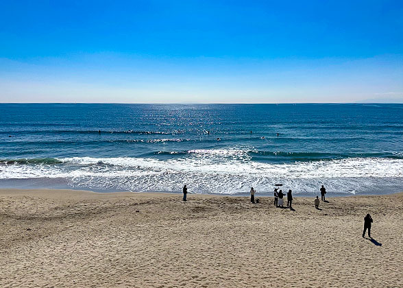 Lovely Beach in Kamakura
