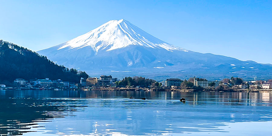View of Mount Fuji