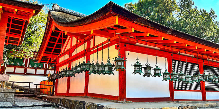 Lanterns in Kasuga Taisha Shrine