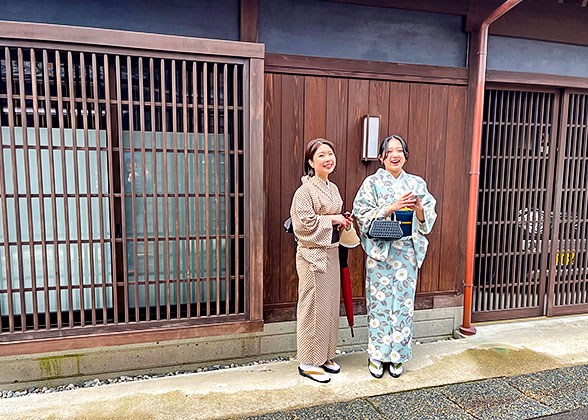 Kimono Experience on Takayama Ancient Streets