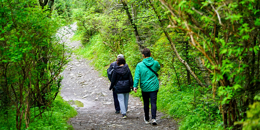 Hiking in the Mount Rokko