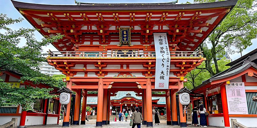 Ikuta Jinja Shrine