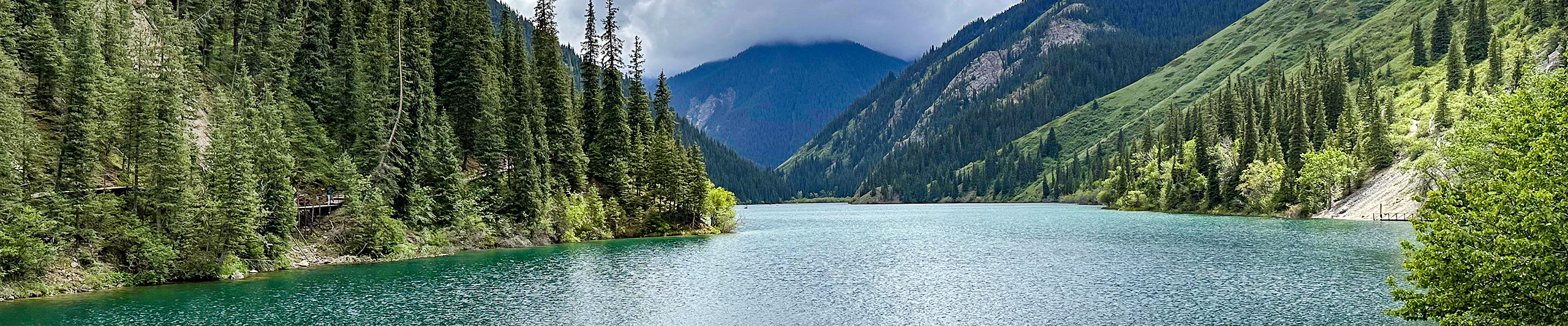 Kolsai Lake in Spring