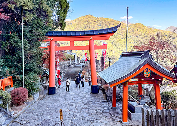 Kumano Nachi Taisha in late-December