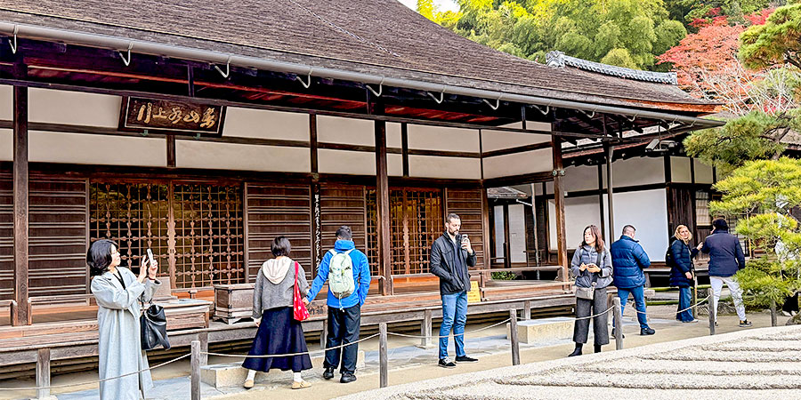 Ginkaku-ji Temple in February
