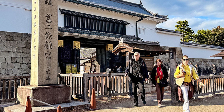 Nijo Castle in January