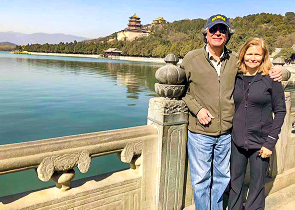 Our Guests at the Summer Palace