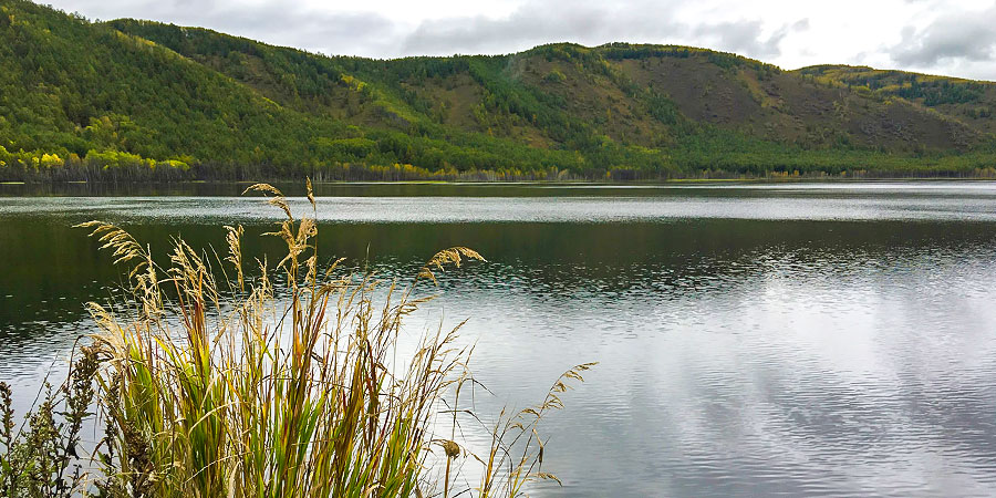 Lake Kawaguchi in Cloudy June